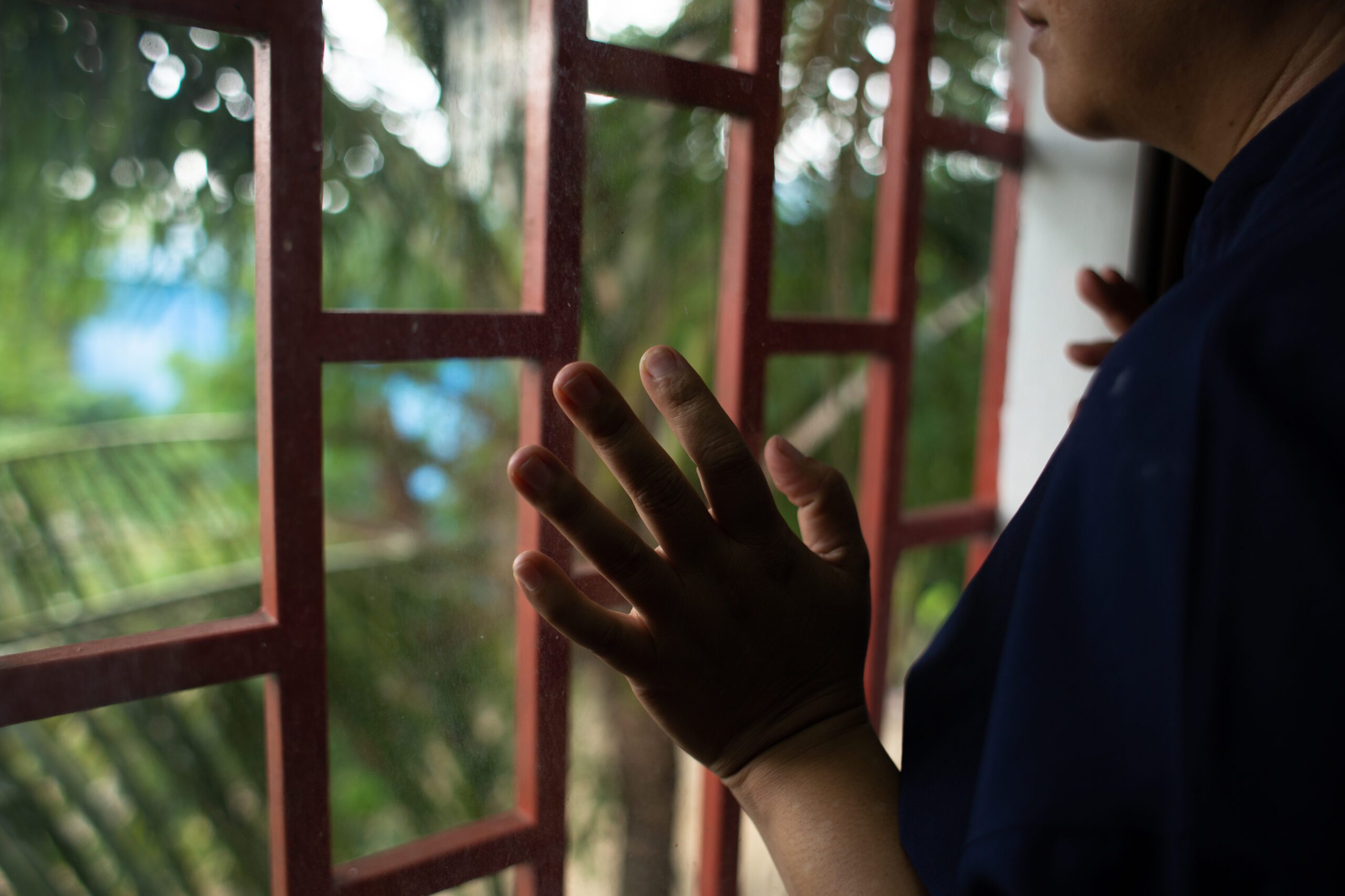 Trafficked Cambodian woman